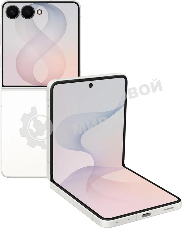 Смартфон Samsung Galaxy Z Flip8 SM-F776B 12Gb, 256Gb, кремовый