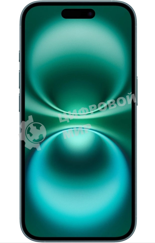 Смартфон Apple iPhone 16 A3287, 8/128Gb, бирюзовый