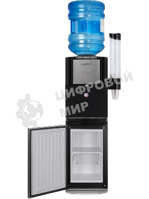 Кулер для воды Aqua Work QRB-84В, верхняя загрузка, нагрев 90 °С, охлаждение 7 °С, черный