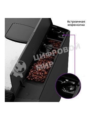 Кофемашина Kitfort КТ-7320 1400Вт серебристый/черный