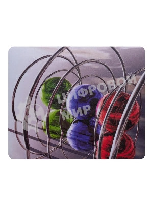 Коврик для мыши Buro BU-S48023 рисунок/сферы