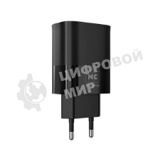 Сетевое зарядное устройство MORE CHOICE (4620202553386) NC09 1USB 3.0A QC3.0 15W, черный