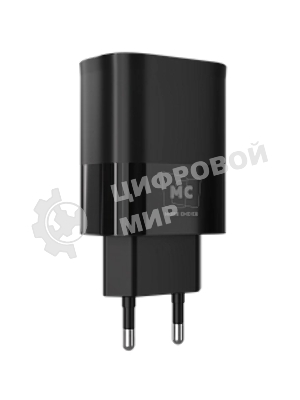 Сетевое зарядное устройство MORE CHOICE (4620202553386) NC09 1USB 3.0A QC3.0 15W, черный