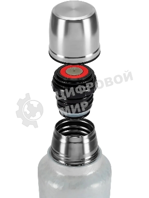 Термос для напитков Rondell Nubes RDS-1970 1 л. серый, картонная коробка