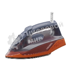 Утюг Cadena IC307C серый, 2400 Вт, 25 г/мин, 160 г/мин, 230 мл