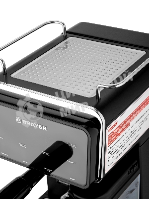 Кофеварка рожковая BRAYER 1128BR с автокапучинатором