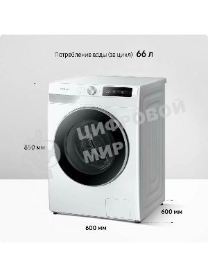 Стиральная машина Samsung WW11CG604CLELP белый, загрузка фронтальная 11 кг, 1400 об/мин, класс: A+++