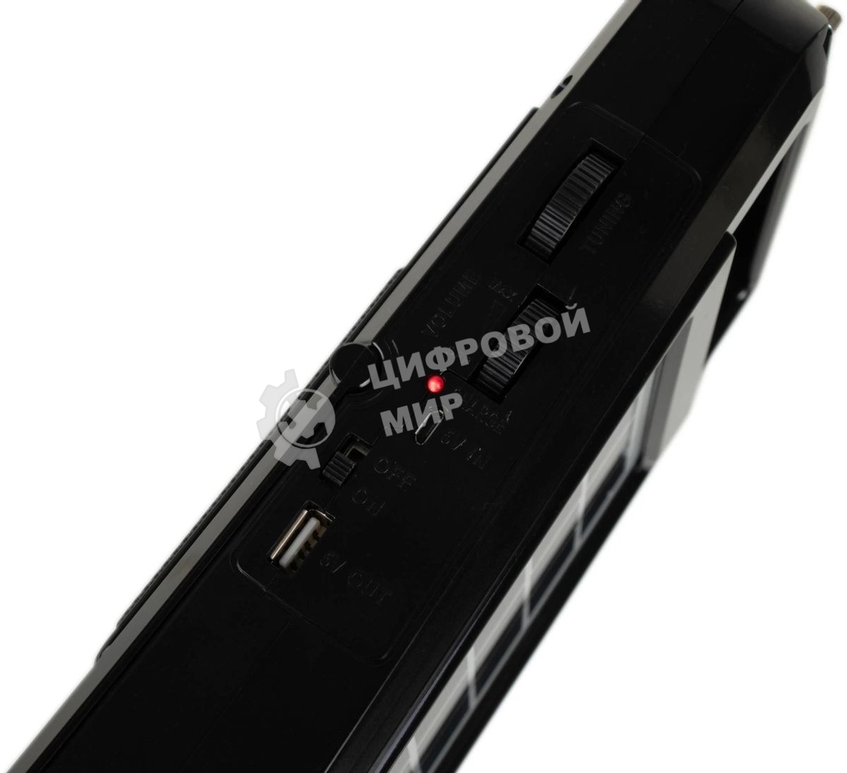 Радиоприемник портативный Сигнал Vikend Traveler черный USB SD/MMC