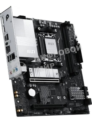 Материнская плата MSI PRO B850M-G, AM5, AMD B850, 2xDDR5, 4xSATA, 2xM.2, 1xPCIe 5.0 x16, 1xPCIe 4.0 x4, 1xDP, 1xHDMI, 1x5Gb LAN, 1xUSB-C 5Gbps, 3xUSB-A 5Gbps, 2xUSB-A 2.0, 3x3.5 мм, 7.1, mATX