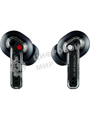 Наушники TWS NOTHING Ear (a) черный, внутриканальные, Bluetooth, активное шумоподавление, до 9.5 ч