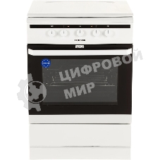 Плита электрическая Hansa FCEW63010 белый, конфорок 4 шт, духовка 69 л, 60 см x 85 см x 60 см