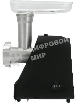 Мясорубка электрическая Polaris PMG 2078 RUS черный, 2000 Вт, 2.5 кг/мин, реверс, защита от перегрузки, насадки - 4