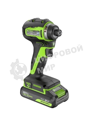 Винтоверт Greenworks ID3170 аккум. патрон:шестигр.1/4