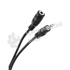 Кабель удлинительный Telecom 3.5 Jack (M) - 3.5 Jack (F), стерео, аудио, 2м