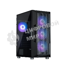 Компьютерный корпус ZALMAN I3 NEO ARGb черный, ATX, черный, FRONT MESH, WINDOW, 2x3.5