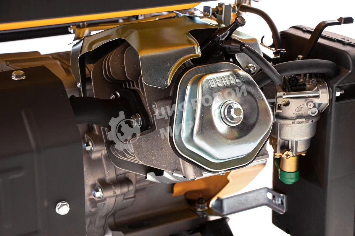 Электрогенератор бензиновый Denzel GE 6900, 5.5 кВт, 97 дБ, 77 кг