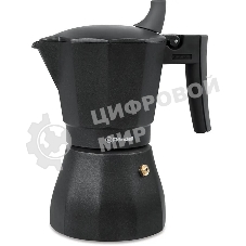 Кофеварка гейзерная Rondell Kafferro RDA-994, 0.45 л, алюминий, черный