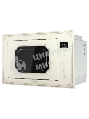 Встраиваемая микроволновая печь Korting KMI 825 RGb бежевый, 25 л, 900 Вт, переключатели - сенсор
