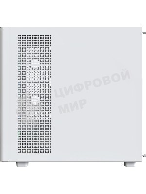 Компьютерный корпус Montech XR Wood белый без БП ATX 3x120мм 2xUSB3.0 audio bott PSU