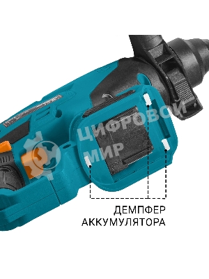 Перфоратор аккумуляторный Bort BHD-18Li-XDK, SDS-plus, 18 В, 1.7 Дж (без АКБ и ЗУ)