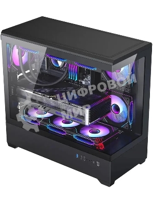 Корпус Bloody CC-128-BK, Midi-Tower, чёрный