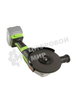 Угловая шлифовальная машина аккумуляторная GreenWorks GD24AGk4, 24V, бесщеточная, c 1хАКБ 4 А·ч и ЗУ в сумке (3200207UB)
