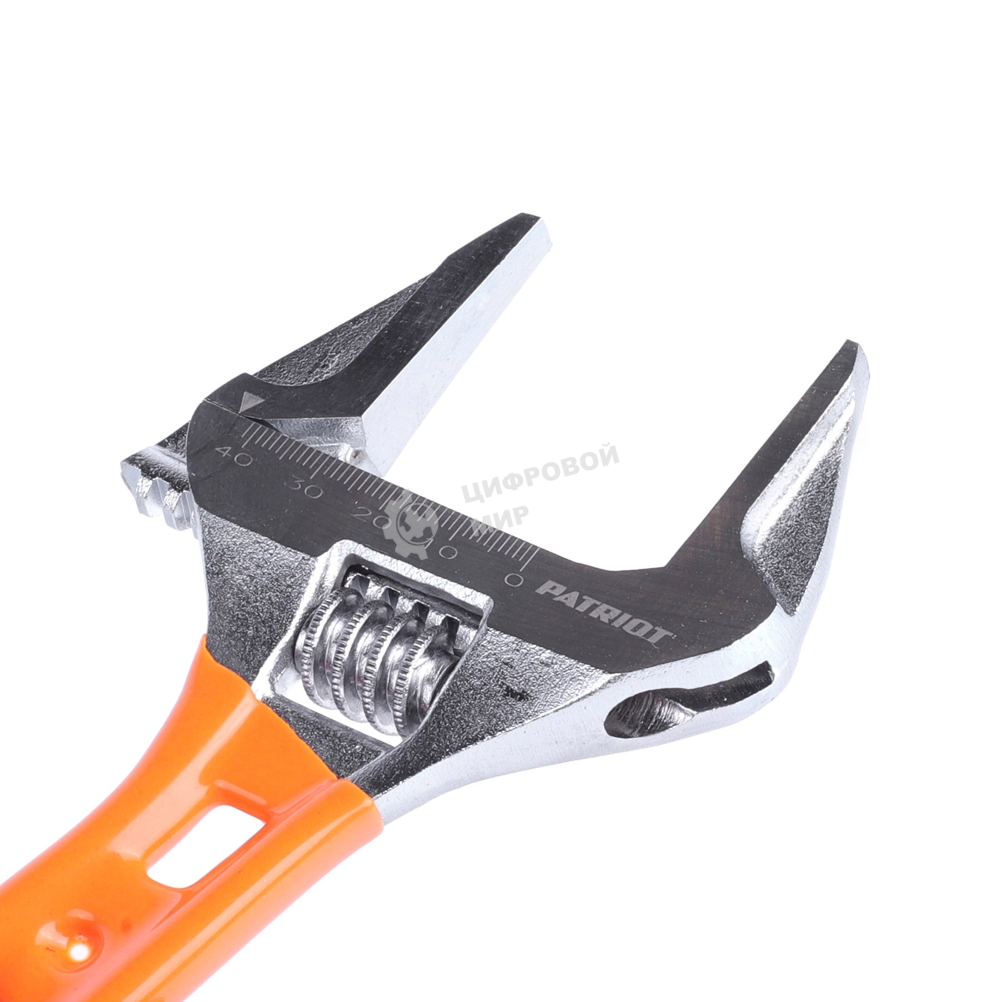 Ключ разводной Patriot SAW 155, Cr-V, тонкие губки, укороченная рукоять, 155 мм, зев 41 мм