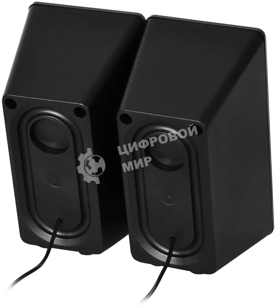 Акустическая система Oklick OK-165 2.0 черный 6Вт