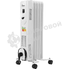 Обогреватель масляный Ballu Comfort BOH/CM-05WDN 1000 (5 секций) белый, 1000 Вт, 15 м2, термостат