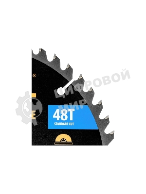 Пильный диск по дереву Denzel ф216 х 20 мм, 48 зубьев