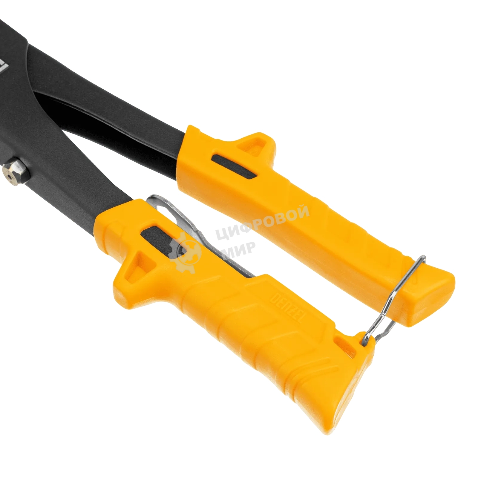 Заклепочник ручной Denzel 255 мм, заклепки 2,4-3,2-4,0-4,8 мм