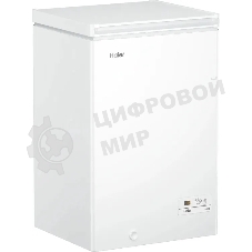 Морозильный ларь Haier HCE100R, белый, 98л