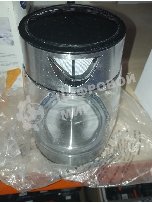 (Б/У) Чайник ZELMER ZCK8011 GLASS/INOX [Cм.описание!]