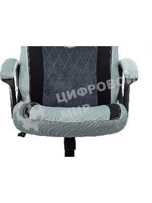 Кресло Бюрократ VIKING 6 KNIGHT BL FABRIC синий, ткань, 120 кг, механизм качания