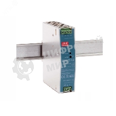 Блок питания AC-DC, 75Вт, вход 90-264V AC, 47-63Гц,127-370В DC, выход 12В,6.3A, рег. вых 12-14В, в кожухе на DIN-рейку