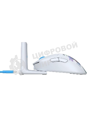 Мышь беспроводная A4Tech Bloody R73 Ultra Duo белый/рисунок оптическая 20000dpi беспров. USB/USB-C 7but (R73 ULTRA DUO NYX MIRAGE)