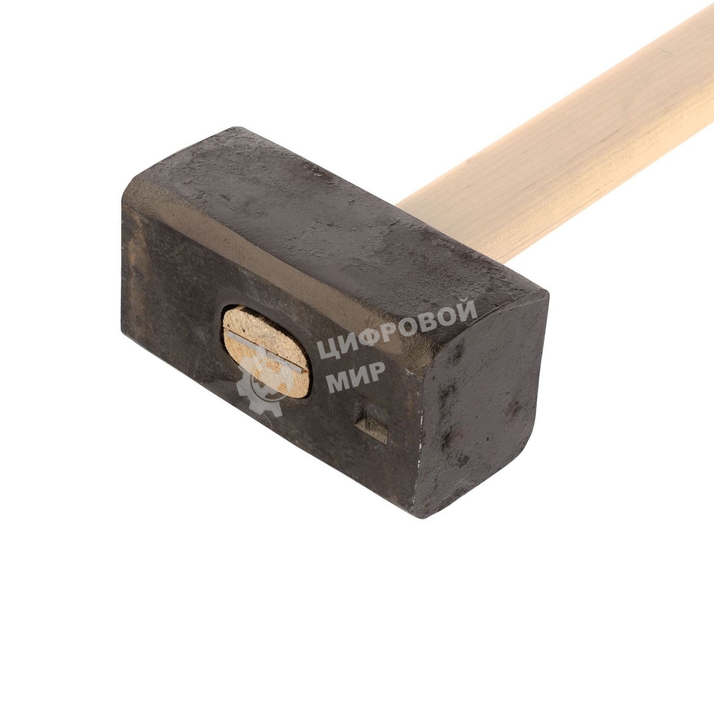 Кувалда Сибртех 7000 г, кованая головка, деревянная рукоятка 750 мм