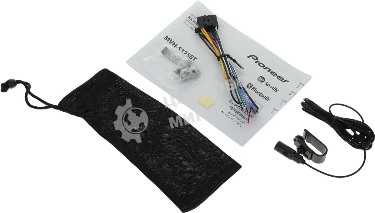 Автомагнитола Pioneer MVH-S325BT 1DIN 4x50Вт