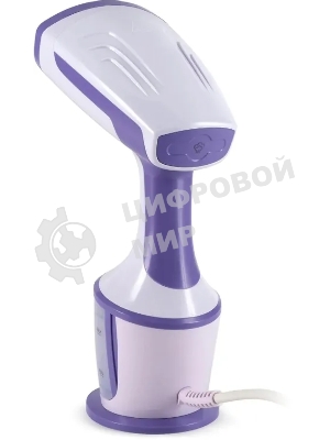 Отпариватель Vitek VT-2660 белый/фиолетовый, 1600 Вт, 30 г/мин, 250 мл