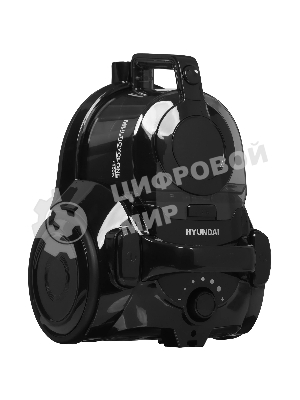 Пылесос Hyundai HYV-C5455 черный, 380/2200 Вт, уборка сухая, пылесборник контейнер 2.5 л