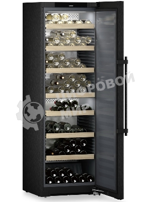Винный шкаф Liebherr WSbsi 5252-21 001 черный, 413 л, 2 отсека, 155 бут., класс A+