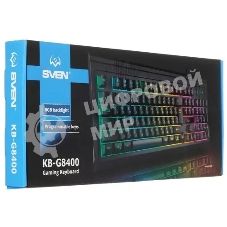 Клавиатура SVEN KB-G8400 проводная, USB Type-A, чёрный
