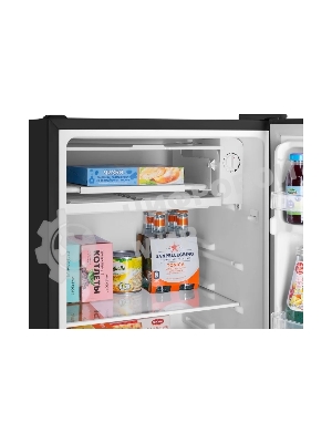 Холодильник Maunfeld MFF83B черный мат. однокамерный 85л