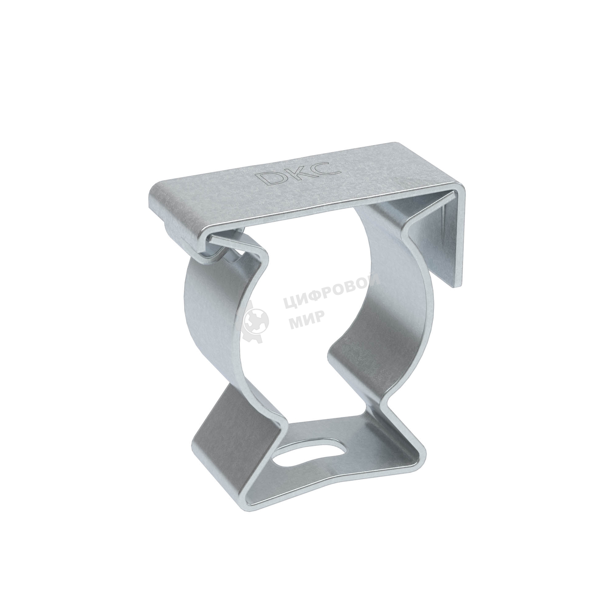 Держатель с крышкой DKC 6044-A25 d25мм оцинк. сталь