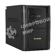 Источник бесперебойного питания ExeGate EX292606RUS SpecialPro UNB-2000.LED.AVR.1SH.2C13 2000VA/1200W, LED, AVR,1*Schuko+2*C13, металлический корпус, черный