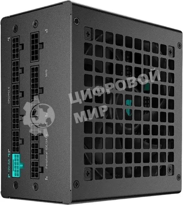 Блок питания Deepcool/GamerStorm PQ650G (ATX 3.1, 650W, Full Cable Management, PWM 120мм fan, 80 PLUS GOLD, Active PFC + Half Bridge + DC/DC, Full Japanese Capasitors, Gen5 PCIe) RET
