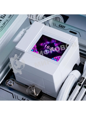 Система жидкостного охлаждения Thermalright Core Matrix 240 Vision (240мм, LED, White, ARGB/Fans: 2x120мм, 68.9CFM, 28.2dBA, 2000RPM/Pump height 64.4мм, Rad thickness 27мм/S: 1700, 1200, 1851, 115X, AM5, AM4)