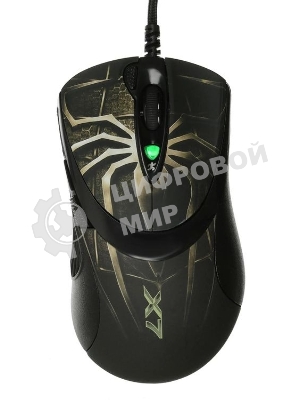 Мышь проводная A4Tech XL-747H коричневый, 3600 dpi, USB, кнопки - 7