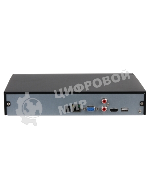 Видеорегистратор IP 16-канальный DAHUA 4K и H.265+. Входящий поток до 160 Мбит/с; сжатие: H.265+, H.265, H.264+, H.264; разрешение записи до 12Мп; накопители: 1 SATA III до 20Тбайт; воспроизведение: 8к