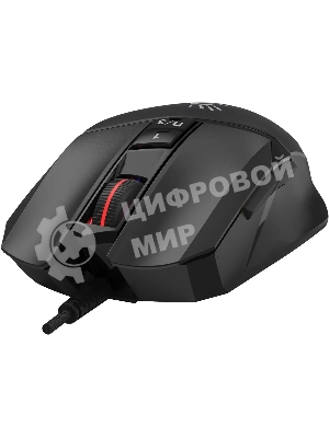 Мышь проводная A4Tech Bloody W65 Max Mini черный, 12000 dpi, USB, кнопки - 9
